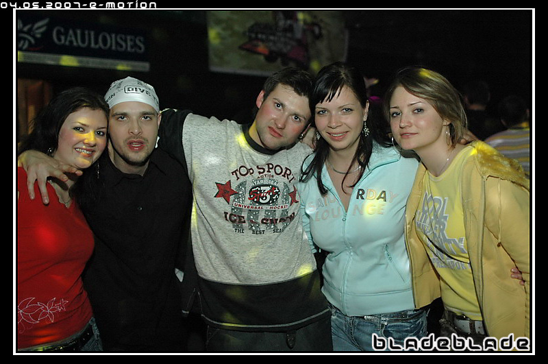 EMOTION - Pátek 4. 5. 2007